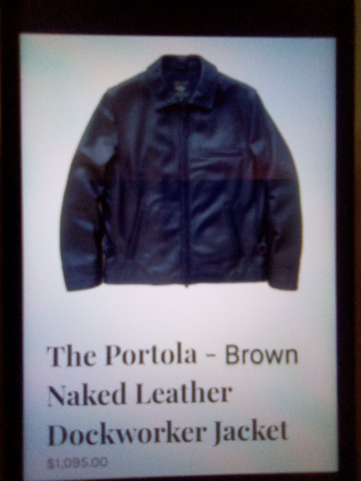 Leather Jacket