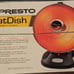 Presto HeatDish Plus Parabolic Energy Saving Direct Heater 120v AC, 1000 Watts