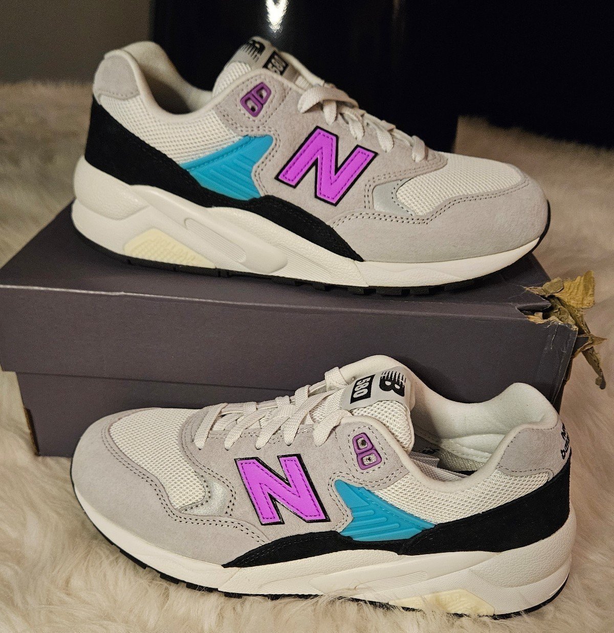 NEW BALANCE 580V2 'RAINCLOUD COSMIC ROSE' SZ 8.5