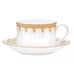 Waterford lismore lace gold T cup