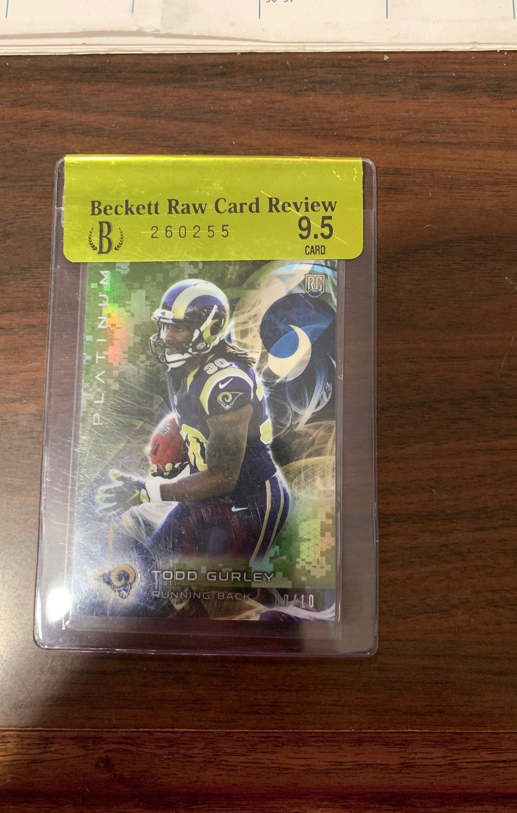 Todd Gurley camo xfactor rc 8/10 (1of1)