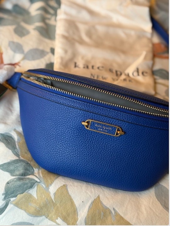 Kate Spade belt bag in Blueberry