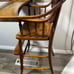 Vintage Antique Wooden Baby Highchair Wood High Chair