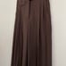 The Workshop Chic Brown Wide-Leg Trousers pants