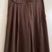The Workshop Chic Brown Wide-Leg Trousers pants