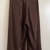 The Workshop Chic Brown Wide-Leg Trousers pants