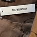 The Workshop Chic Brown Wide-Leg Trousers pants