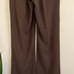 The Workshop Chic Brown Wide-Leg Trousers pants
