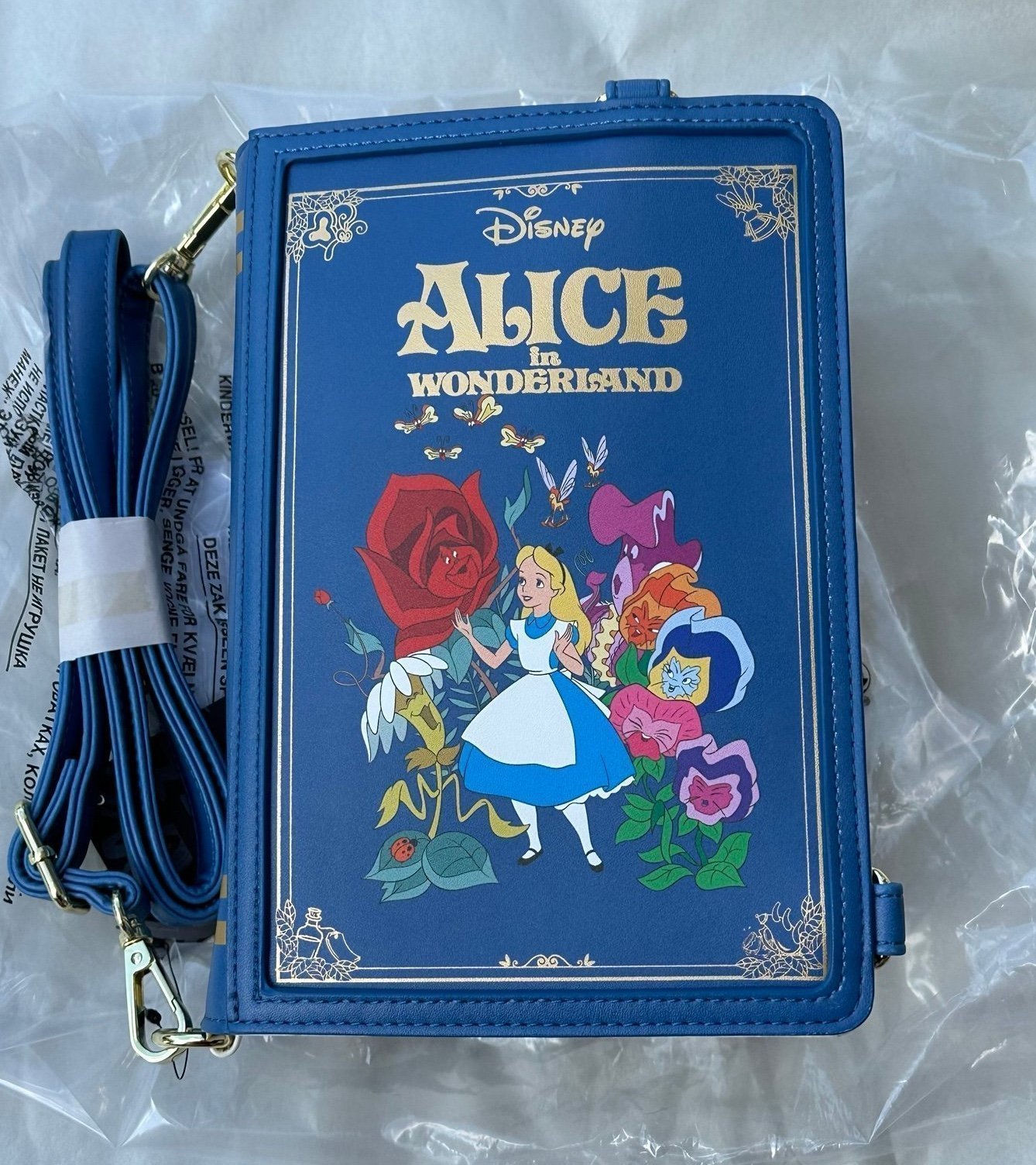 Alice and wonderland loungefly bag