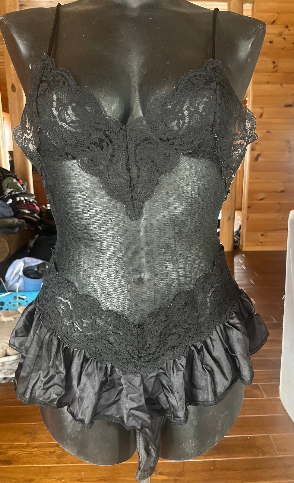 Vintage Black Lingerie