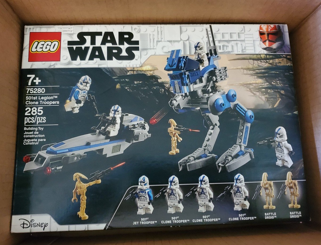 LEGO Star Wars 501st legion clone troopers 75280