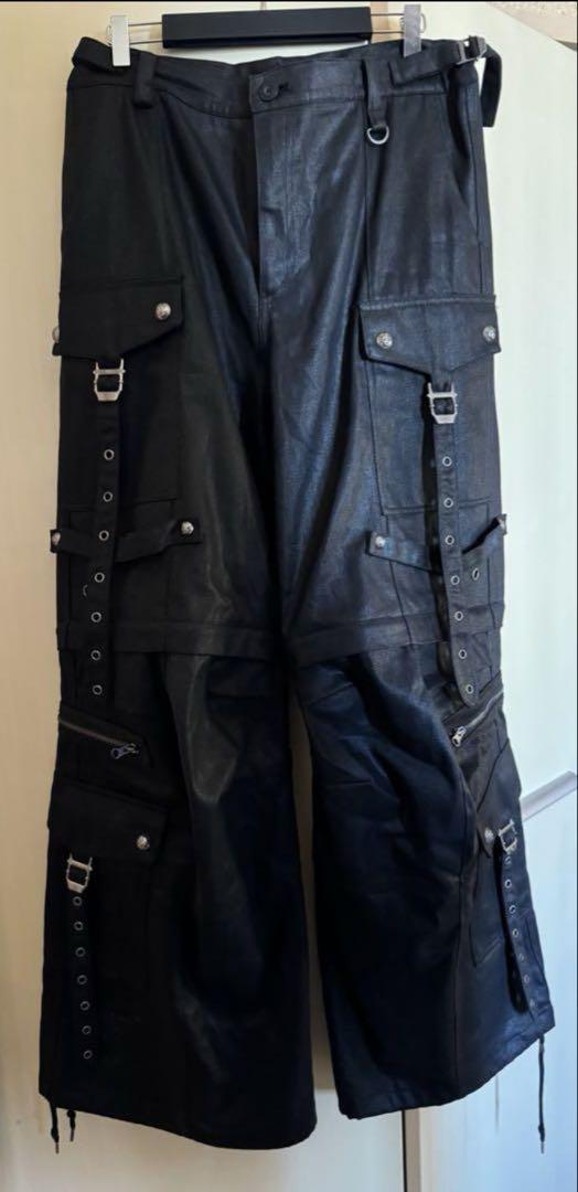 RosenKreuz】2WAY Flare Cargo Pants Cargo