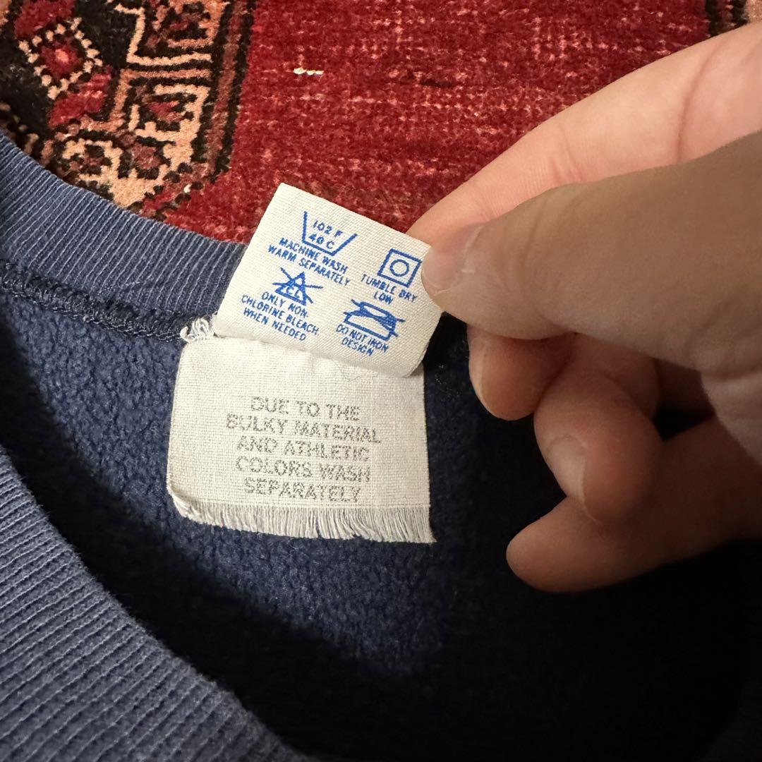 80s Champion Reverse Weave Sweatshirt Coast Guard