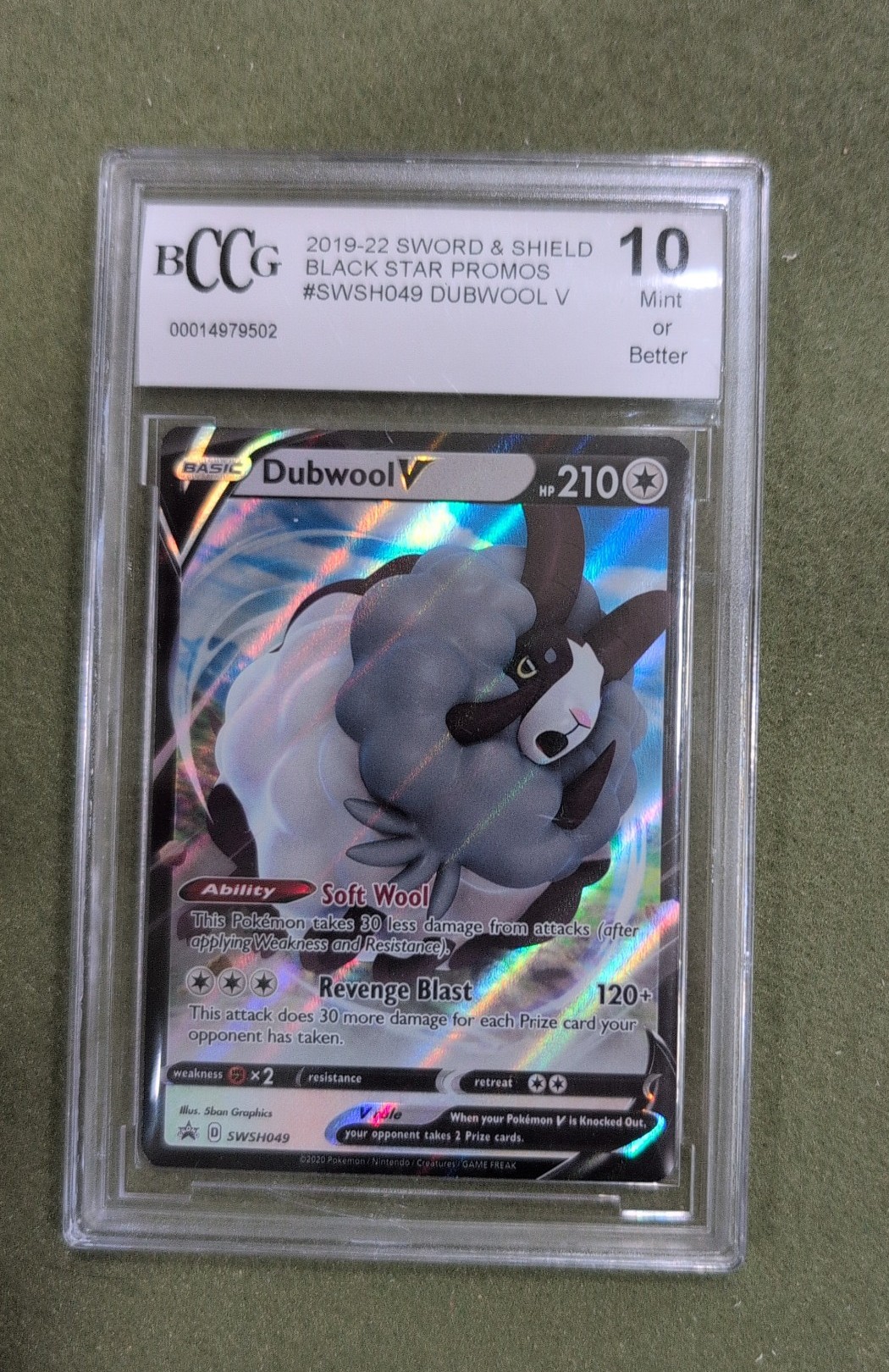 Pokemon: DubwoolV Black Star Promo POP 1