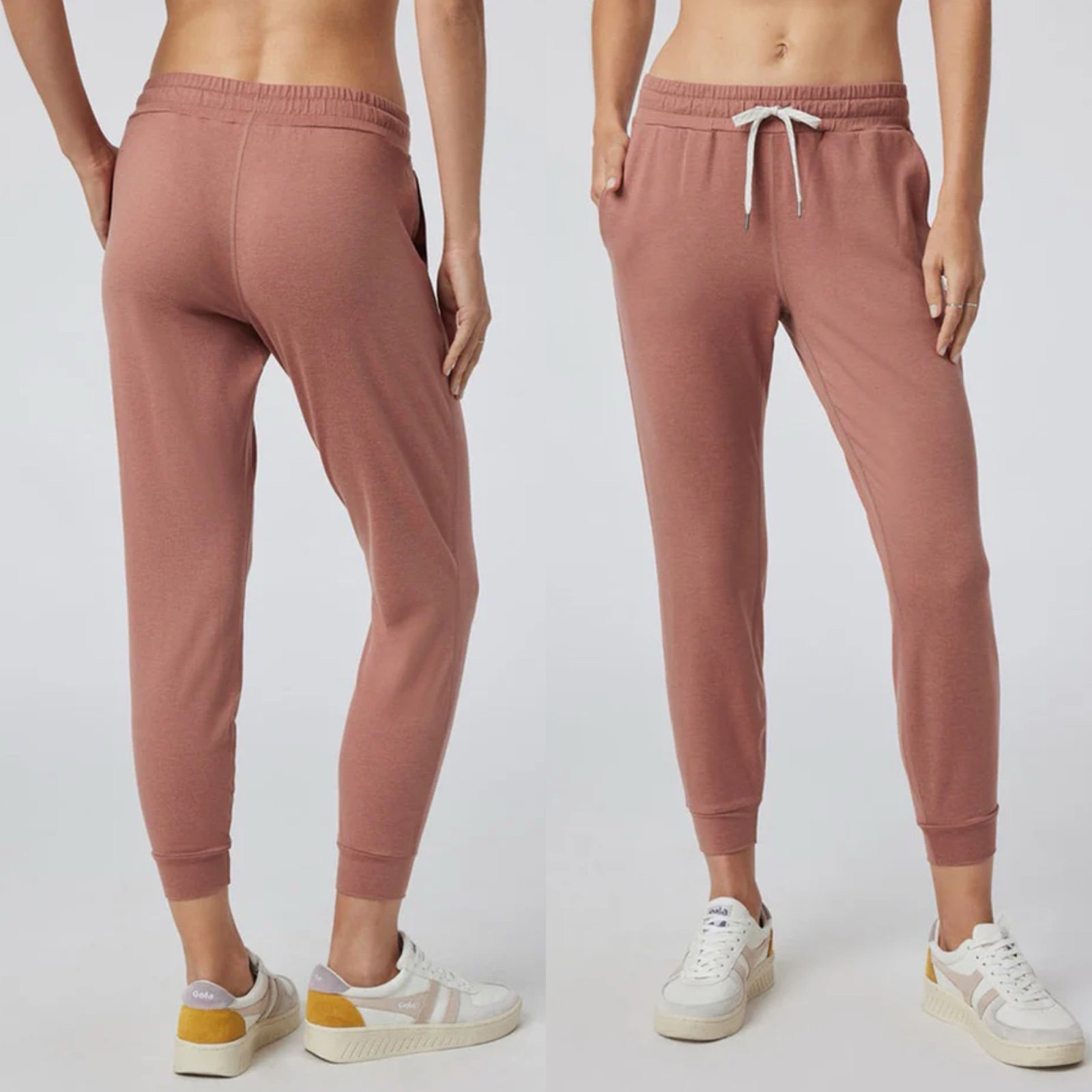 Vuori Women's Performance Jogger Sz M/25” In Tamarind Heather