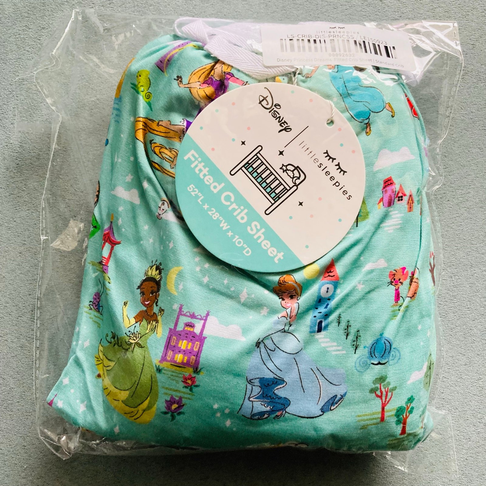 Little Sleepies Princess Dreams crib sheet