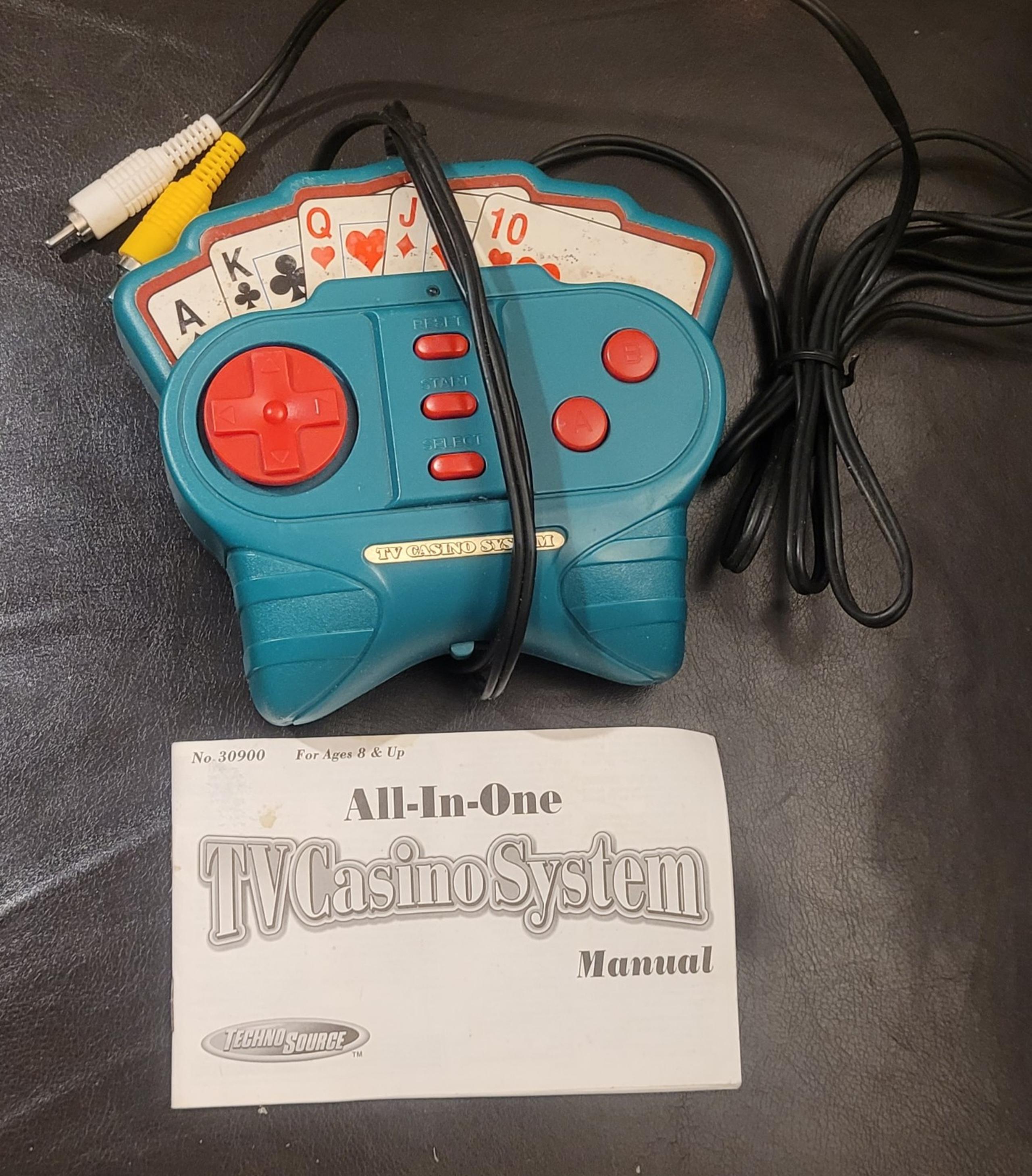 Techno Source All-in-One 15 Game Casino System (A/V Plug & Play) (2004) EUC