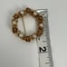 Vintage Lisner real pearl floral brooch