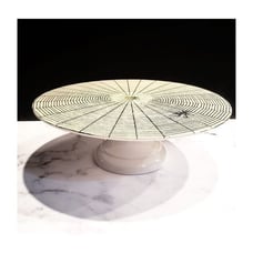 John Derian Collab Spiderweb Cake Plate