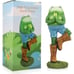 Meditating Yoga Frog Figurine Statue Home Décor for Living Room Bedroom Tabletop