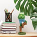 Meditating Yoga Frog Figurine Statue Home Décor for Living Room Bedroom Tabletop