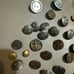 Vintage metal button lot of 45