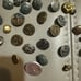 Vintage metal button lot of 45