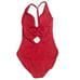 Andie Swim Bali One Piece Small Long Torso Cherry Red