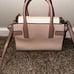 Michael Kors Carmen Color-Block Saffiano Belted Soft Pink/Multicolor