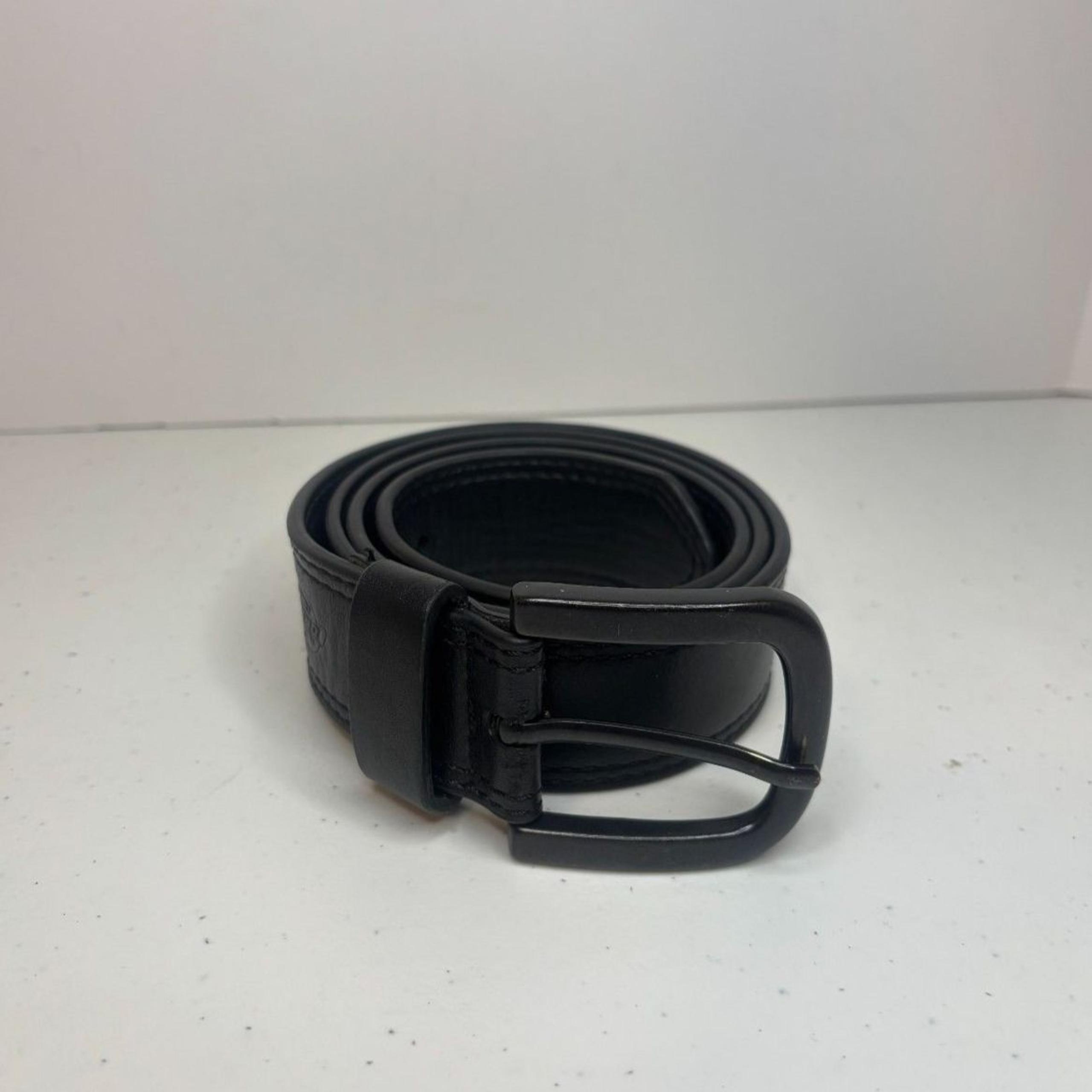Dickies Original Leather Mens Utility Silver Buckle Belt Pants