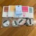 stampin up ink pad/glitter set, card making, ink pads, sequins