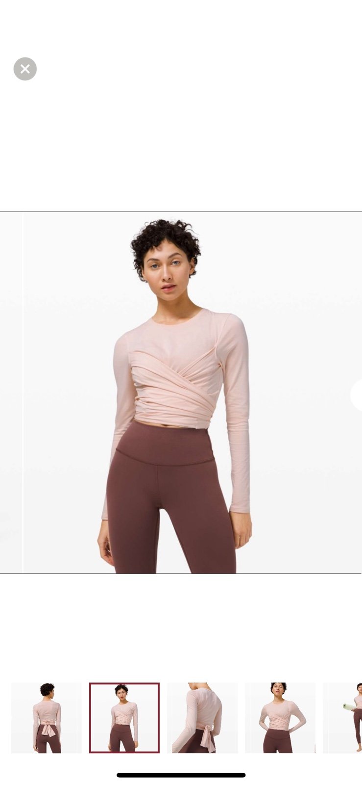 Lululemon Gather and Grow Long Sleeve