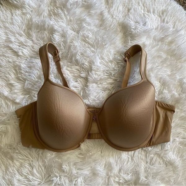ThirdLove 24/7 Memory Foam Full Coverage Bra Tan Womens Size 42C Underwire