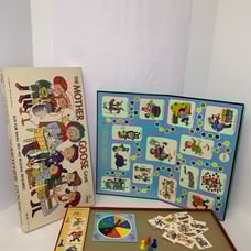 Mother Goose Board Game Cadaco 1971 Vintage *100% COMPLETE - VG CONDITION*