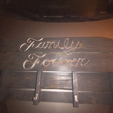 Pallet Coat Rack