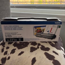 Brother TN-221BK Black Toner Cartridge - Genuine (open Box) BRAND NEW