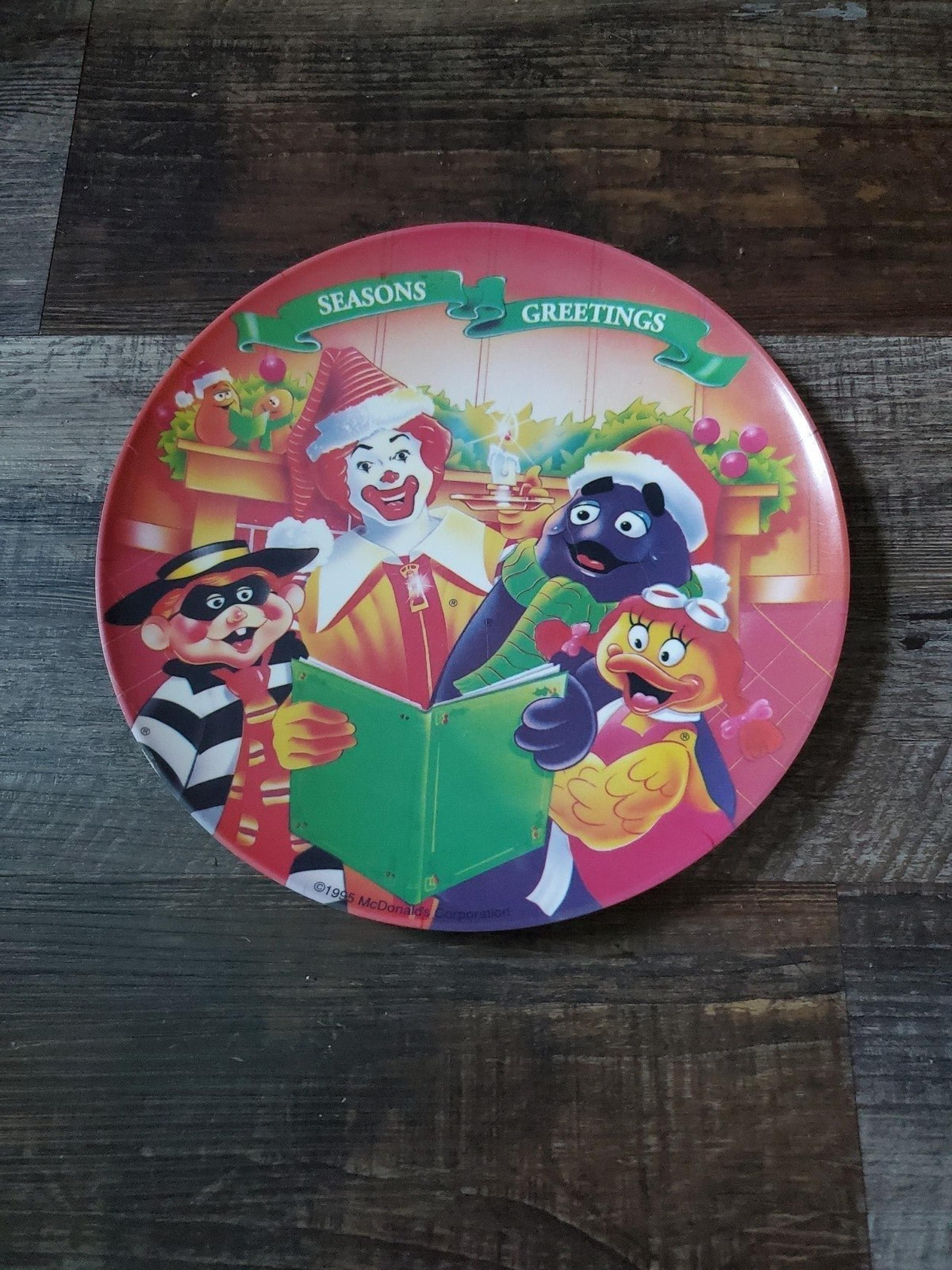 McDonald's Christmas plate