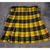 Scottish Designed Woven Tartan Kilt 38 Yellow, Black & Red