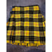 Scottish Designed Woven Tartan Kilt 38 Yellow, Black & Red