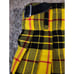 Scottish Designed Woven Tartan Kilt 38 Yellow, Black & Red