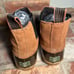 Bass Saxony Brown and Tan Duck Boots, EUC Size 6