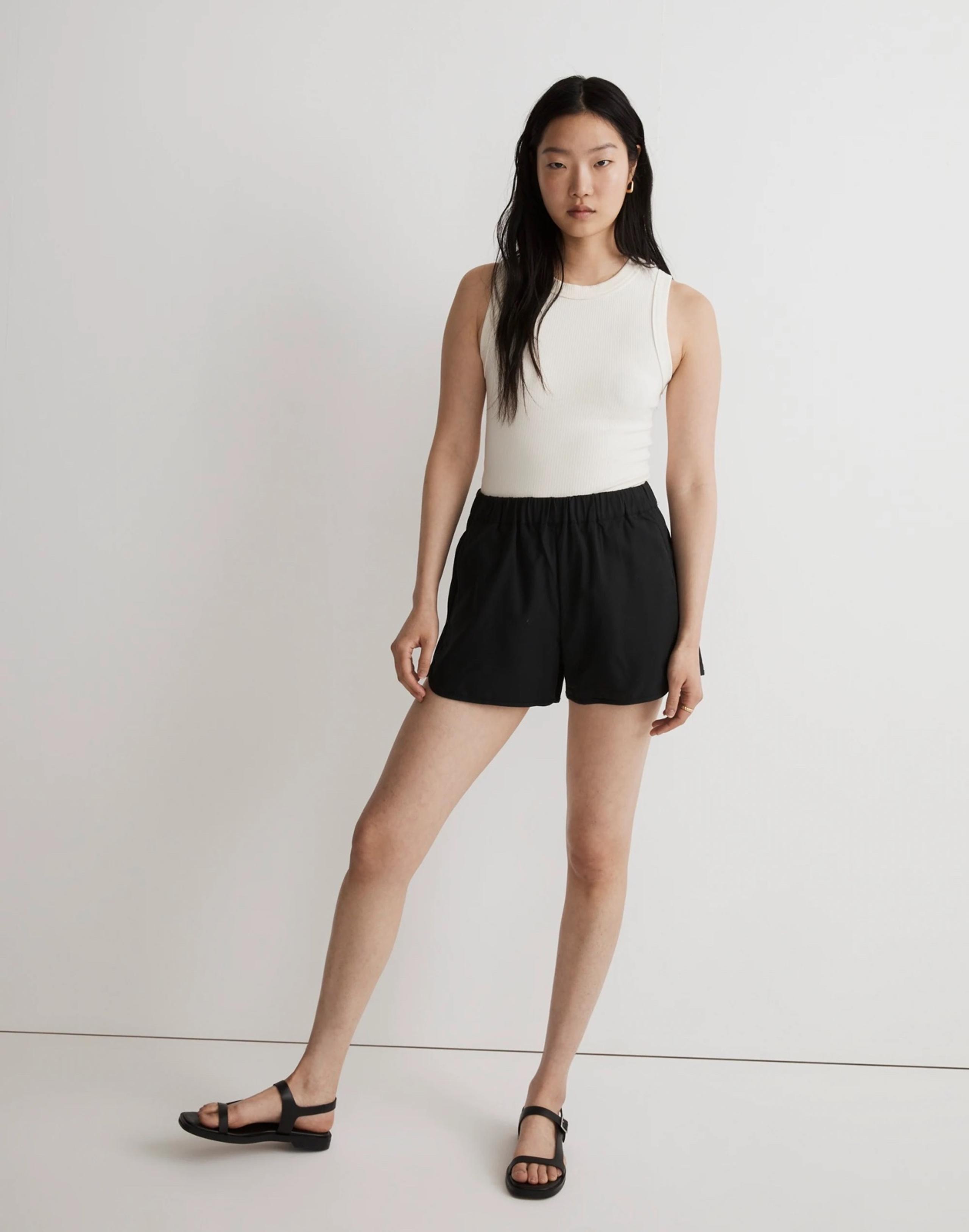 Madewell GUC linen pull on shorts medium