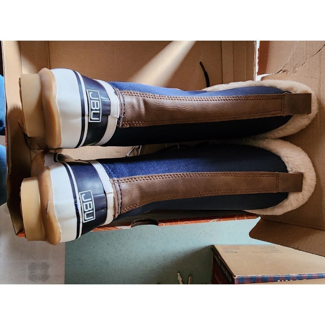JBU Women's Stormgate Navy Duck Boots (Size 6)