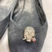 Giuseppe Zanotti Design, Size 36 (23 cm), Skull, Flat