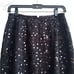 Joie NEW Black Allover Sequins Pencil Skirt S