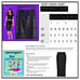 Joie NEW Black Allover Sequins Pencil Skirt S