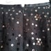 Joie NEW Black Allover Sequins Pencil Skirt S