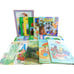 Lot of 20 Kids Picture Paperback Books Popples Gobots Pound Puppies Mr Rogers