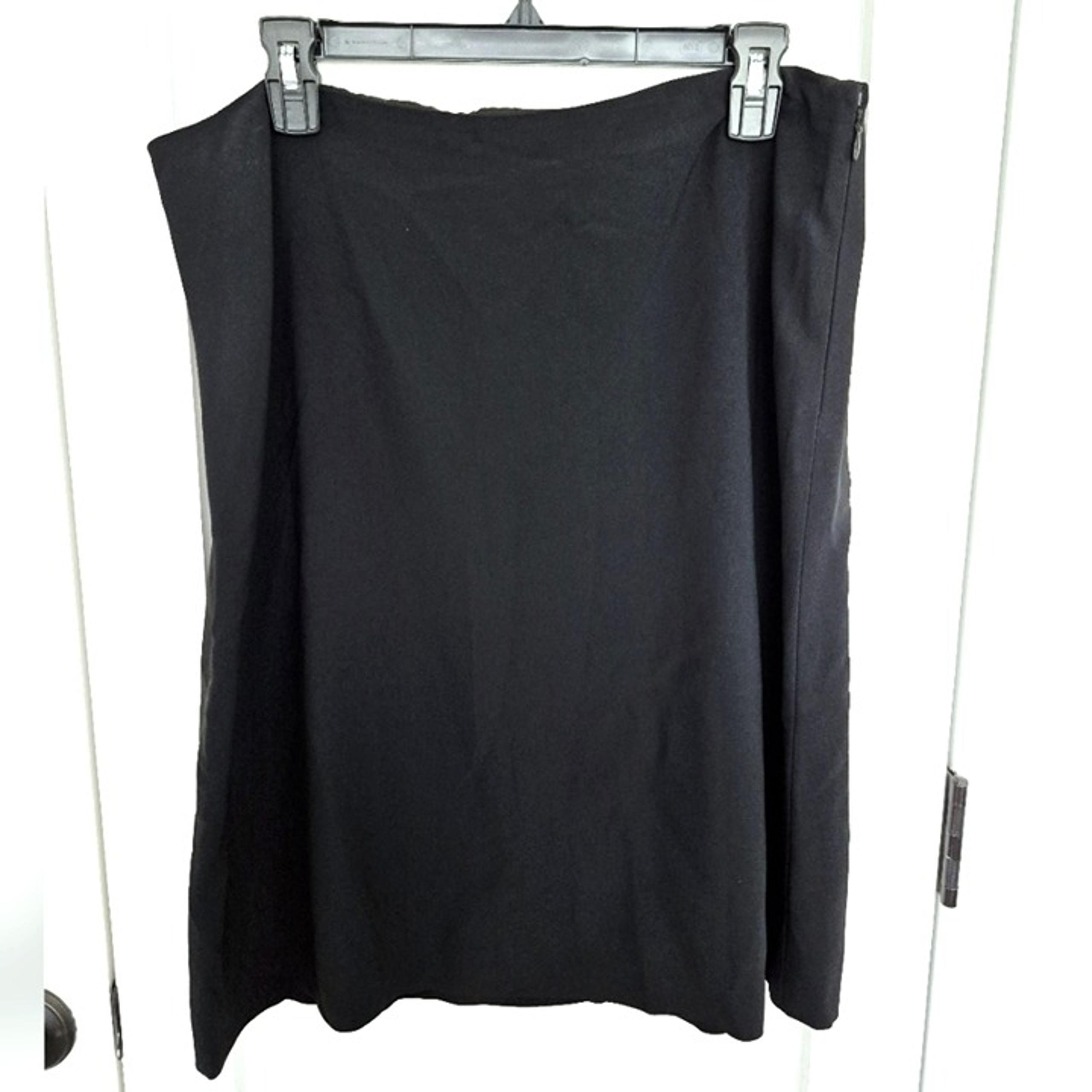 Moschino Cheap And Chic Black Skirt Sz 14 Classic Gift Luxury Party Travel Work