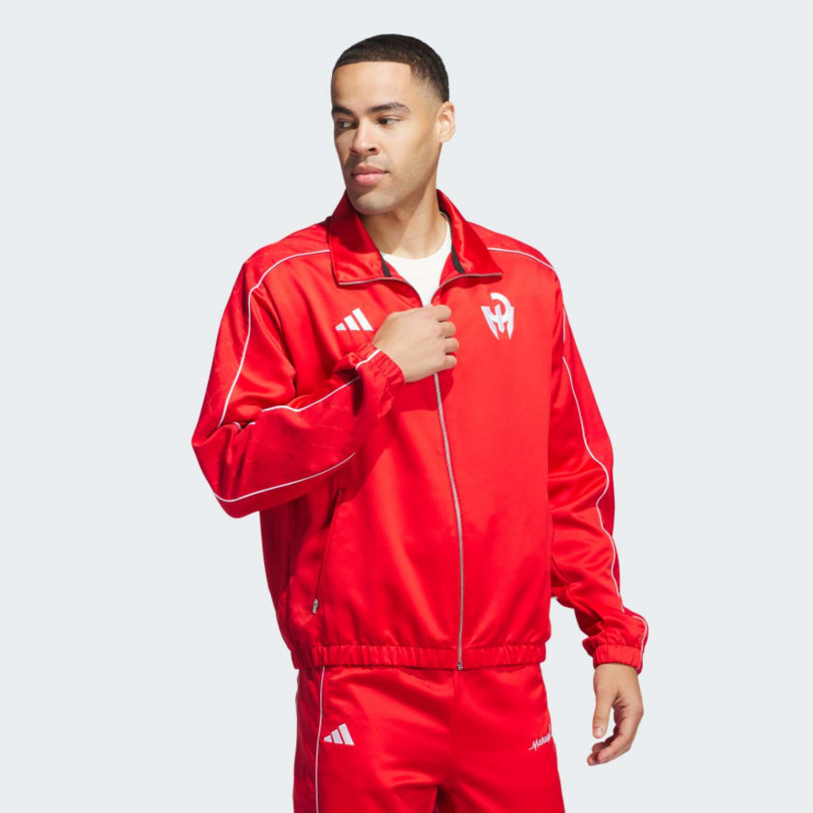 adidas Men's Patrick Mahomes Full Zip Track Jacket JE4332 NWT Medium
